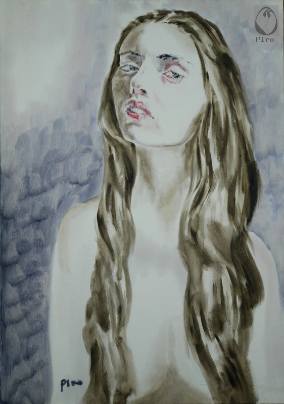 oil on canvas - olio su tela di Piro